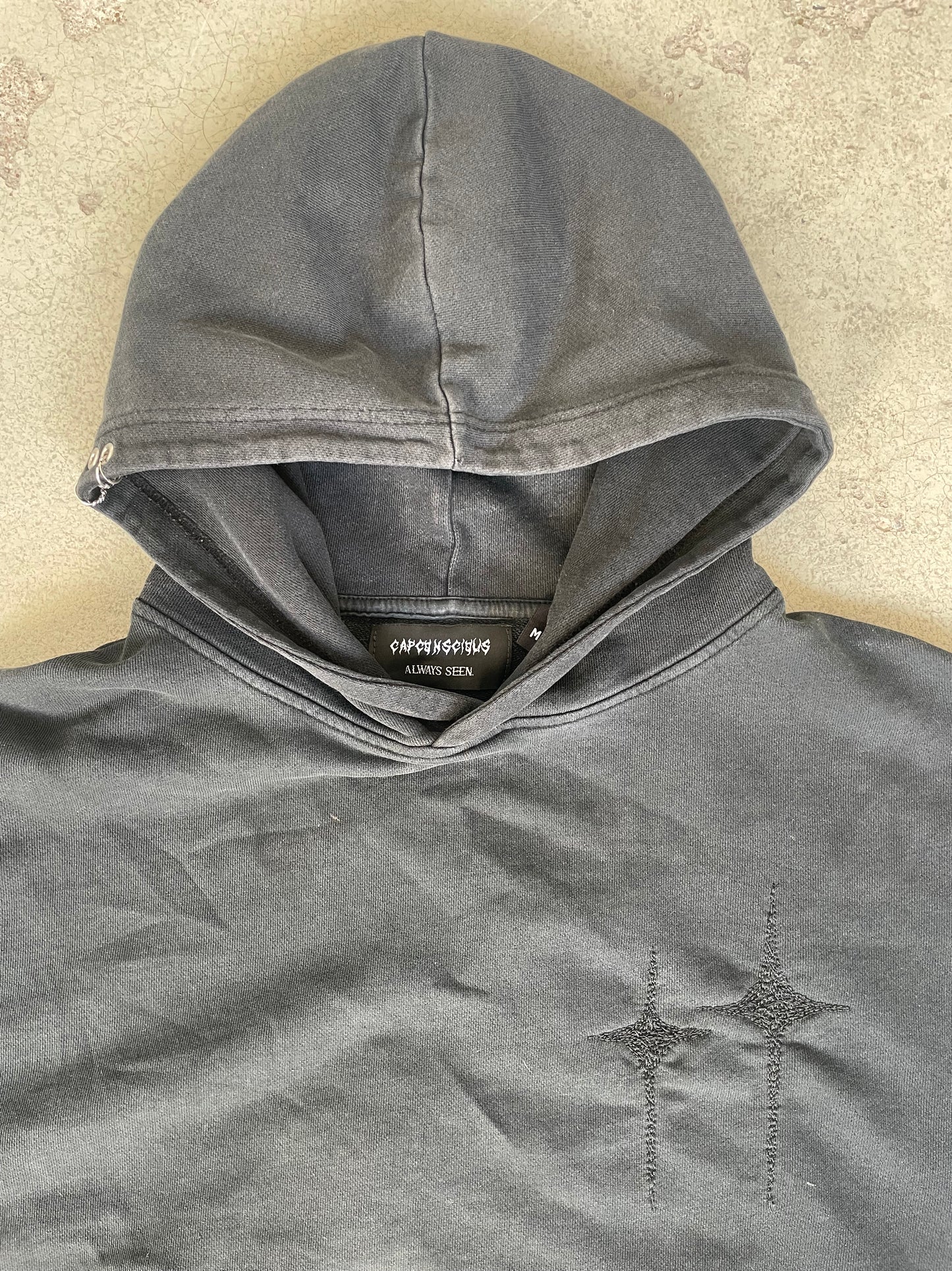 cross eye hoodie